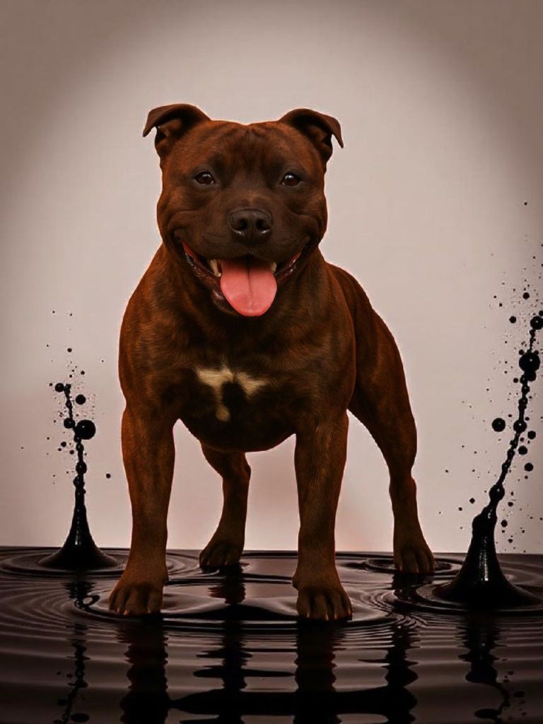 Nouveau mariage staffie 